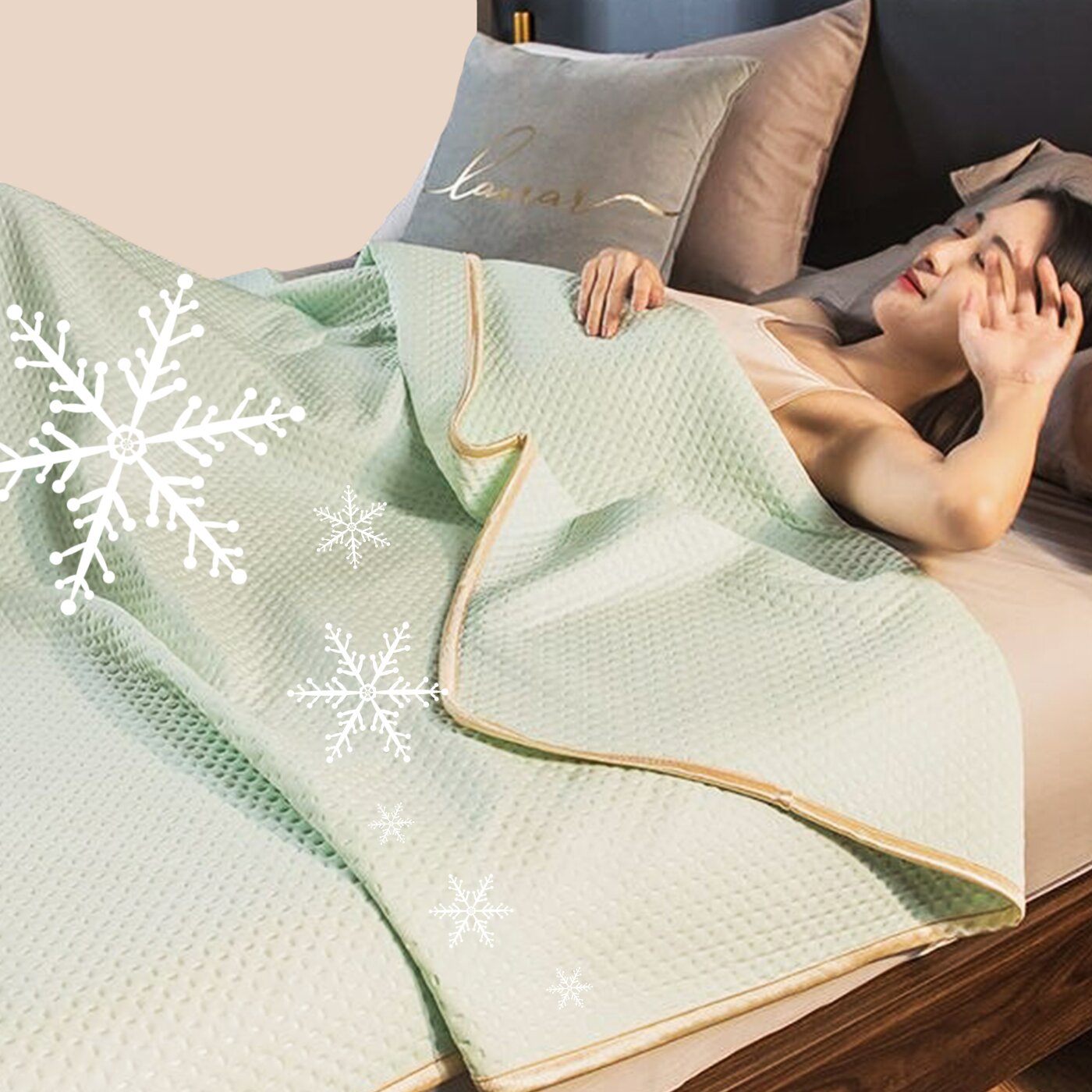 Eliminate Night Sweat with Melloweasy Cooling Blankets melloweasy